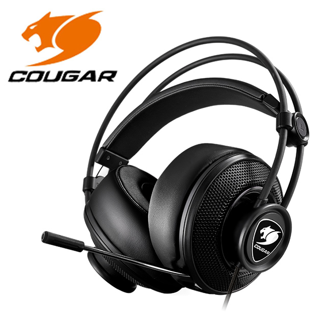 COUGAR IMMERSA(CGR-P40NB-300)電競耳機(黑)