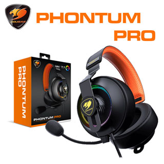 COUGAR IMMERSA PRO TI 電競耳機/虛擬7.1/RGB/降噪/