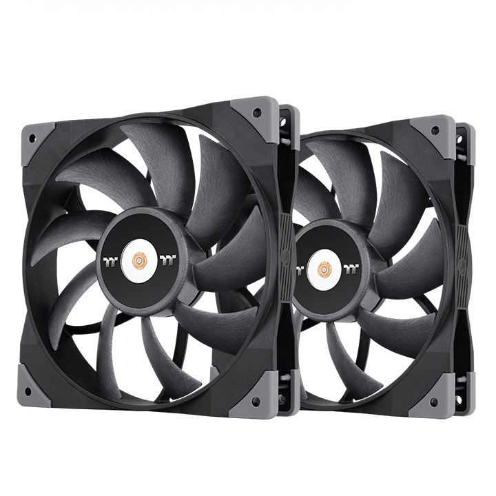 曜越 鋼影 TOUGHFAN 14 高風壓風扇(雙顆包) 黑