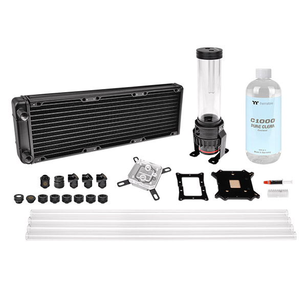 曜越 Pacific R360 D5硬管水冷包/薄型冷排
