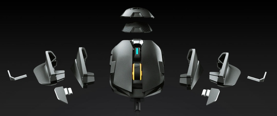 Cougar 800m Dualblader 模組化電競滑鼠