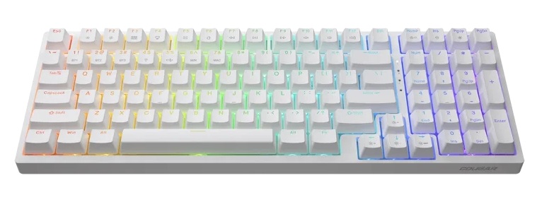 Cougar Ultimus Pro 白 三模鍵盤