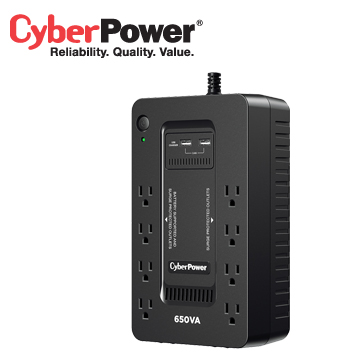 CyberPower CP650HGa/650VA/375W/離線式/USB監控