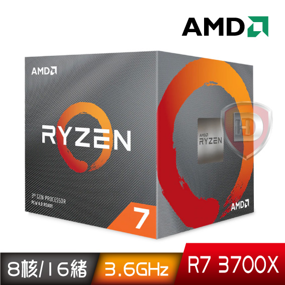 AMD R7 3700X【8核/16緒】3.6G