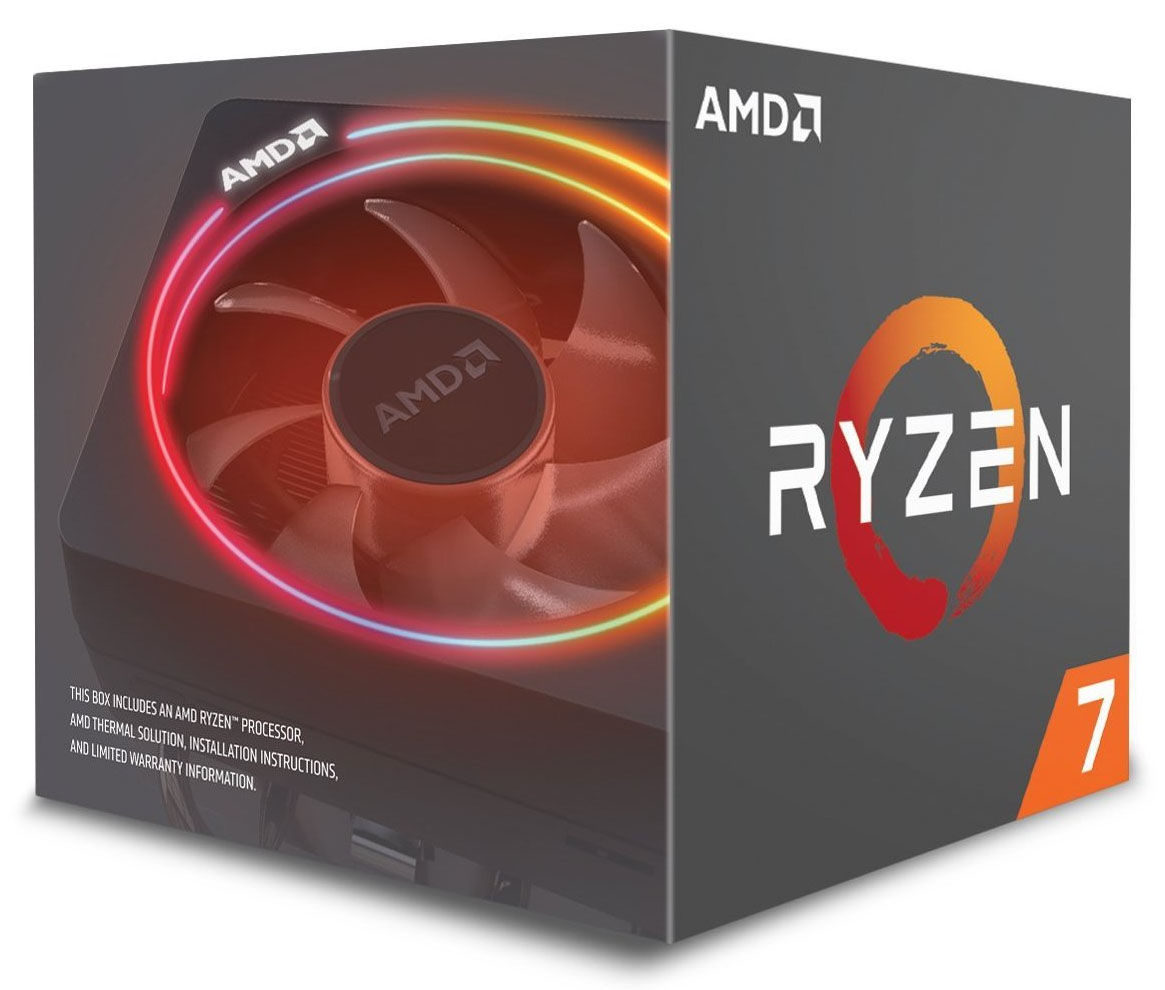 AMD R7 2700X 8核/16緒3.7G(↑4.35G)