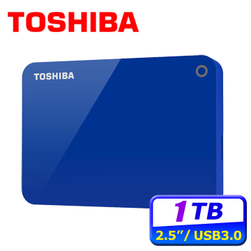 Toshiba 1TB(藍) Canvio Advance V9