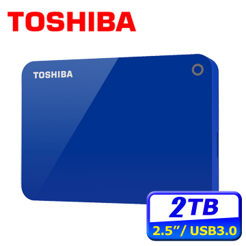 Toshiba 2TB(藍) Canvio Advance V9
