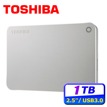 Toshiba 1TB(銀) Canvio PremiumII