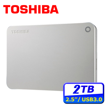 Toshiba 2TB(銀) Canvio PremiumII