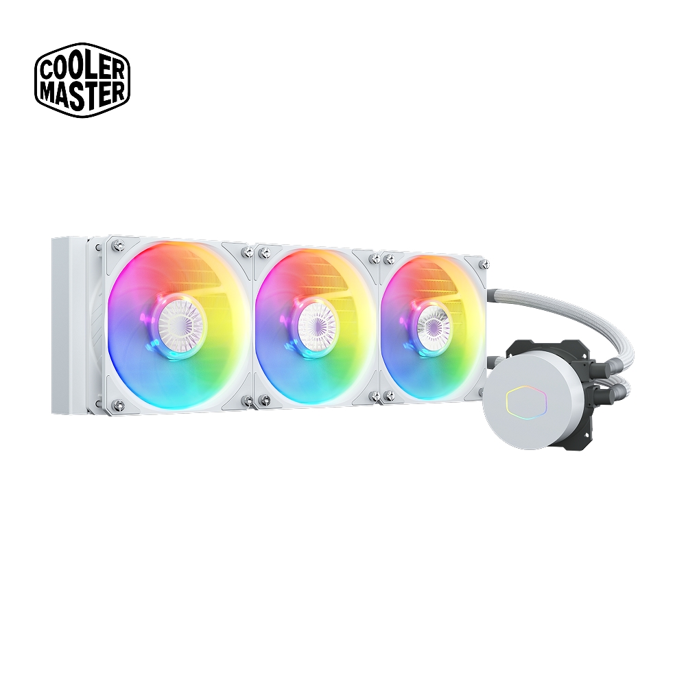酷碼 MasterLiquid ML360L V2 ARGB 白色版