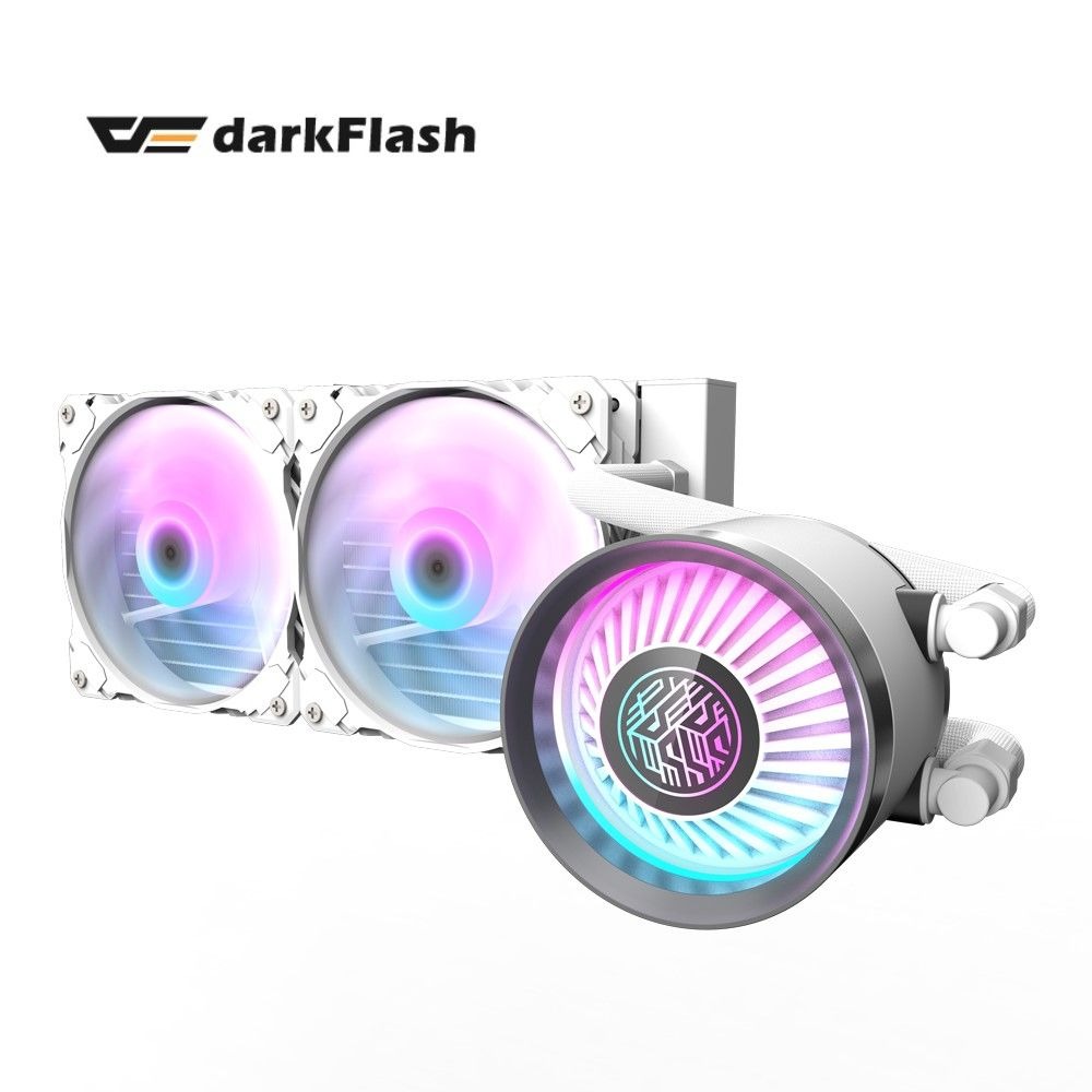 darkFlash Nebula DN240 ARGB 白