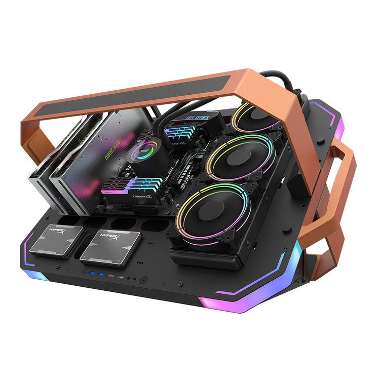 darkFlash Blade-X 刀鋒 開放式 黑橘