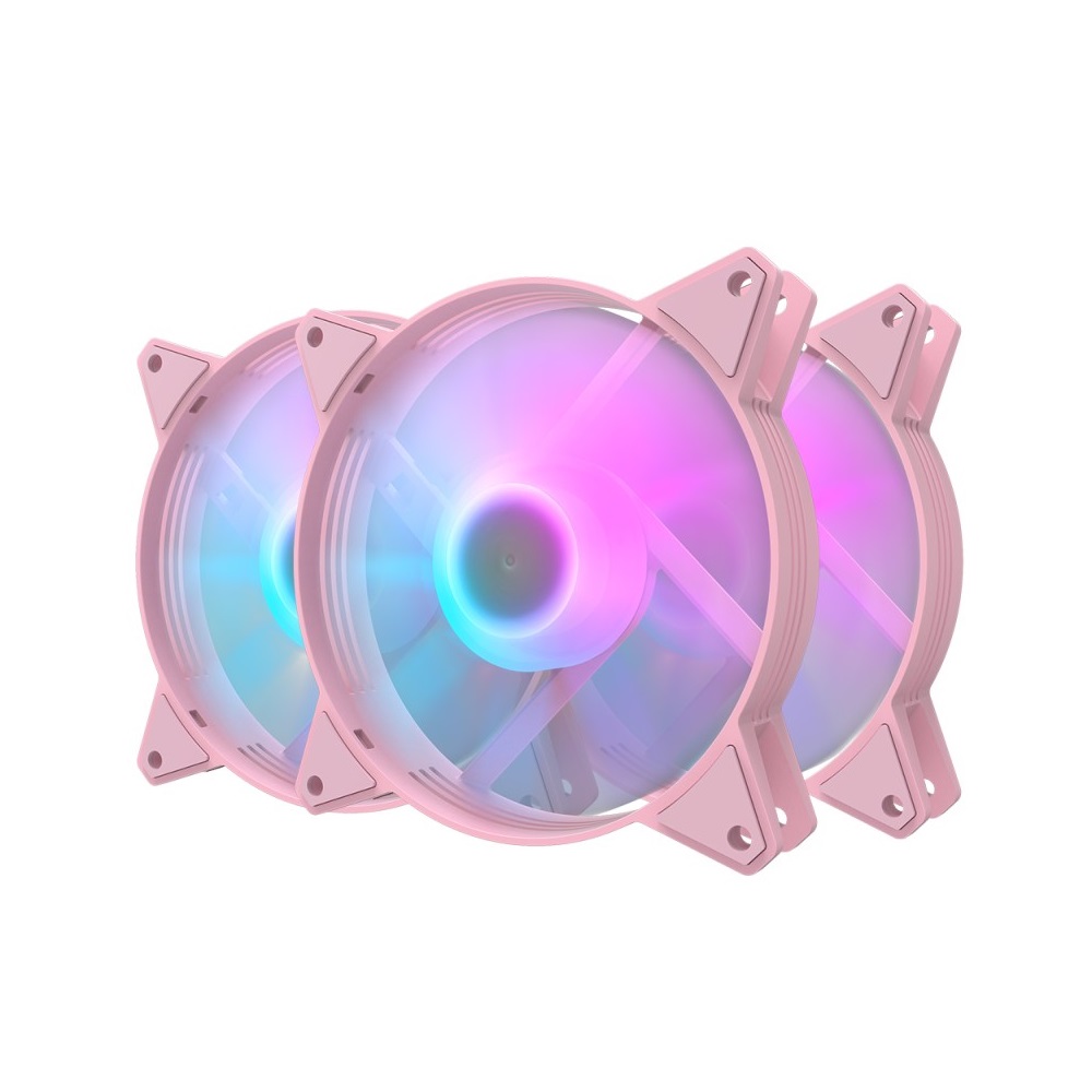 darkFlash C6 A.RGB 12cm 粉框白葉