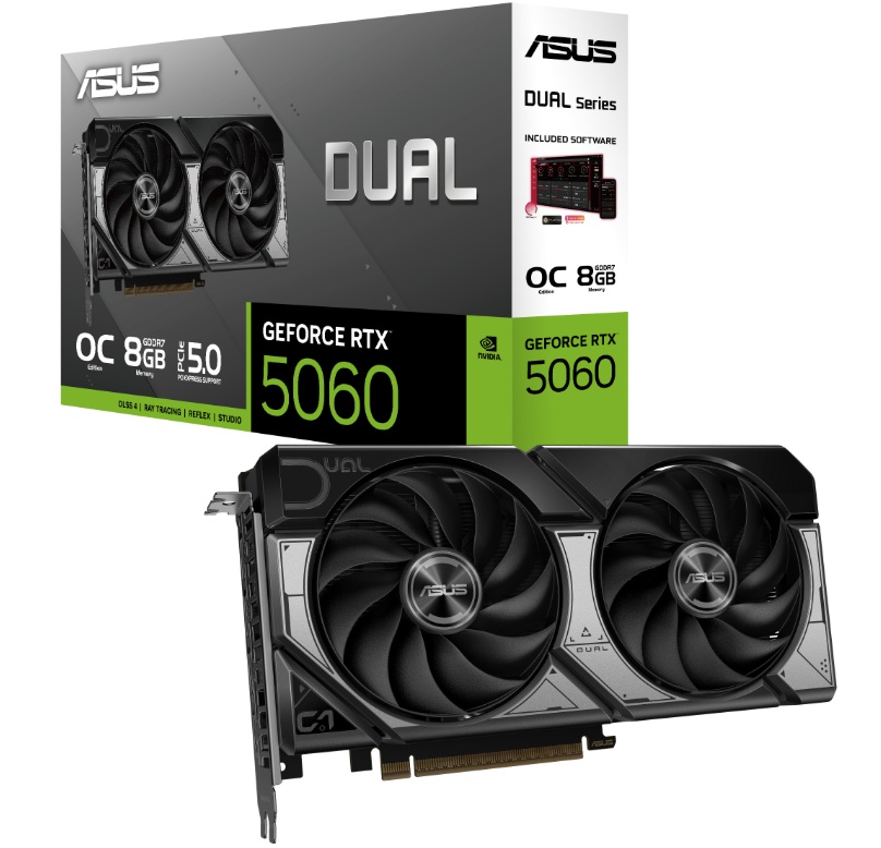 華碩 DUAL-RTX5060-O8G