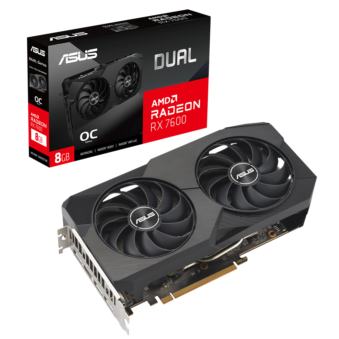 華碩 DUAL-RX7600-O8G