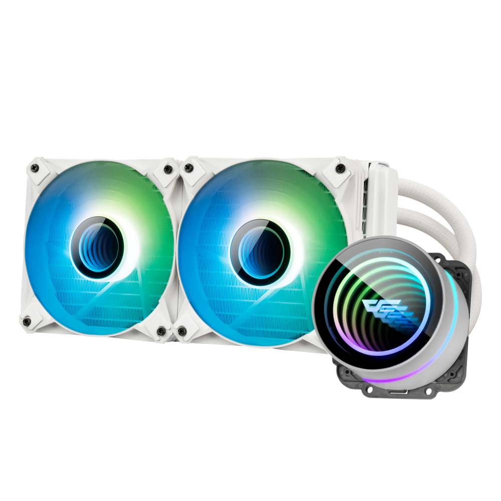 darkFlash Twister DX-240 Ver2.6 白 冰風俠水冷