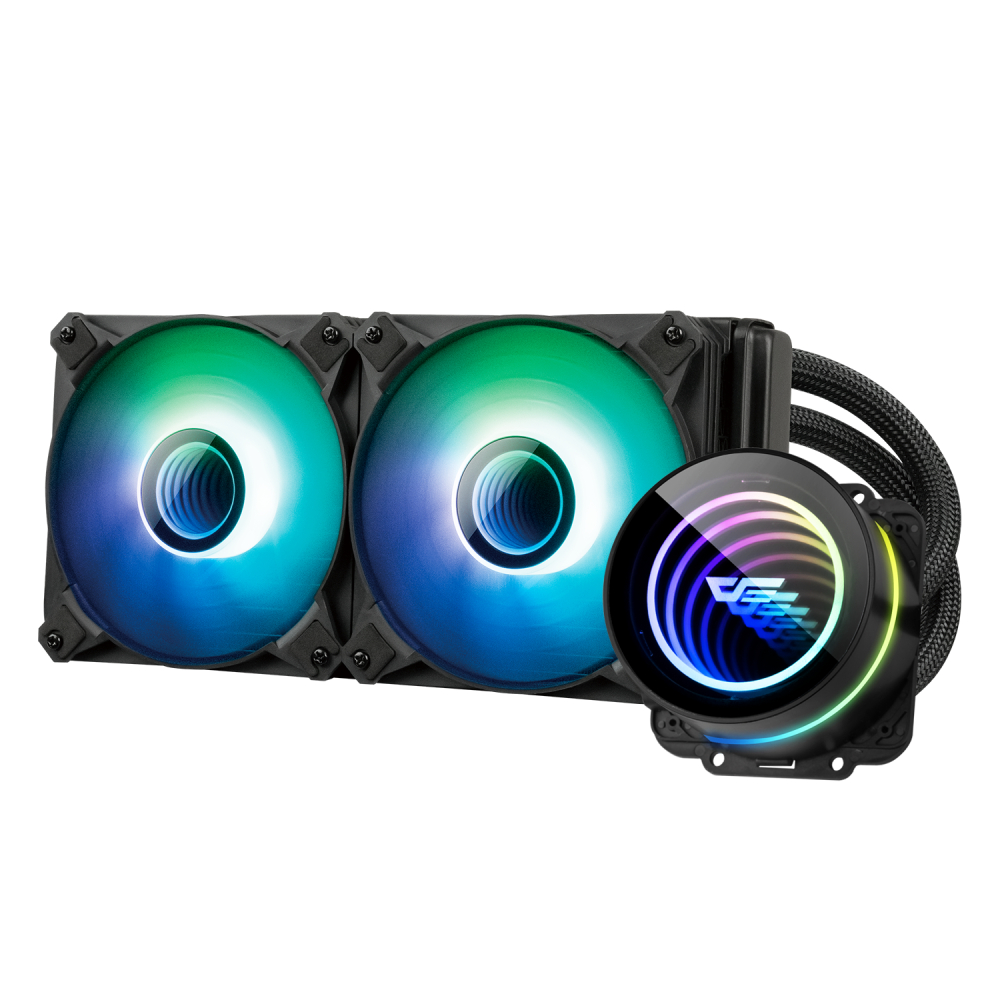 darkFlash Twister DX-240 Ver2.6 黑 冰風俠水冷