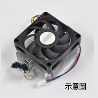 華擎 DeskMini A300/X300 AMD 散熱器