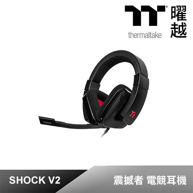 曜越 震撼者 Shock XT 立體聲電競耳機/有線/50mm單體