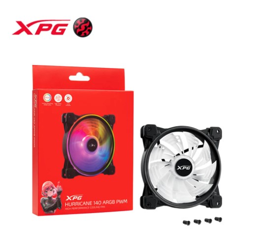 XPG 威剛 HURRICANE 140 ARGB PWM 颶風 機殼 風扇