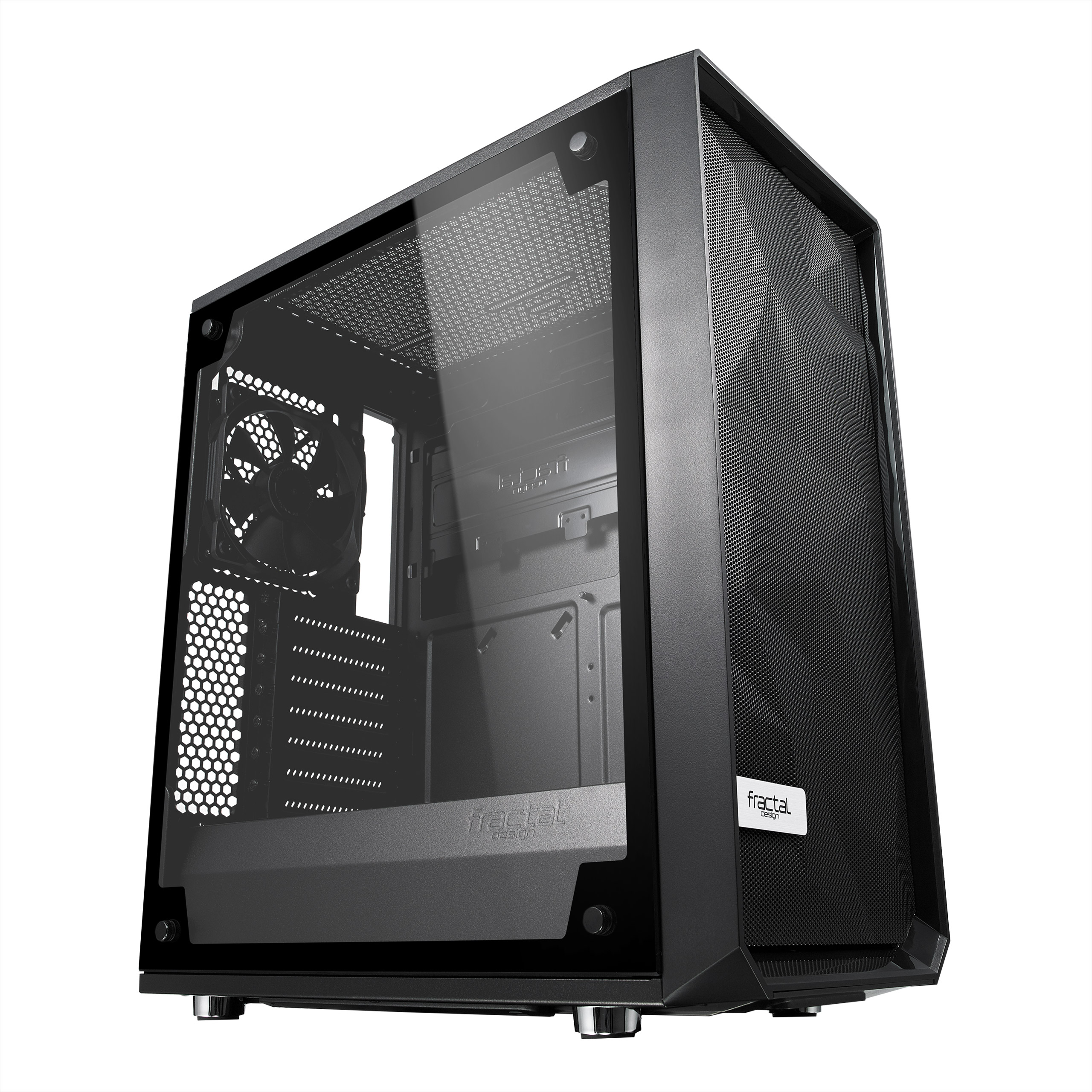 Fractal Design Meshify C BKO TGL 黑/透明玻璃