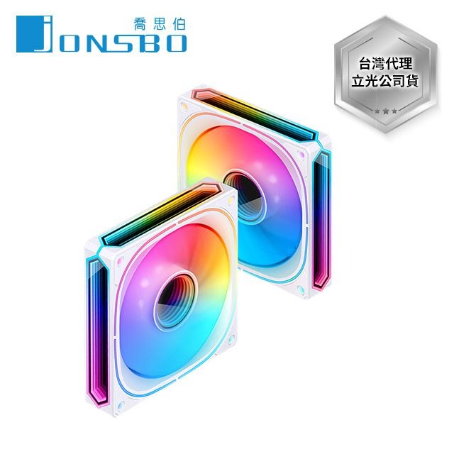 喬思伯 FR-505 白 12cm 風扇/ARGB