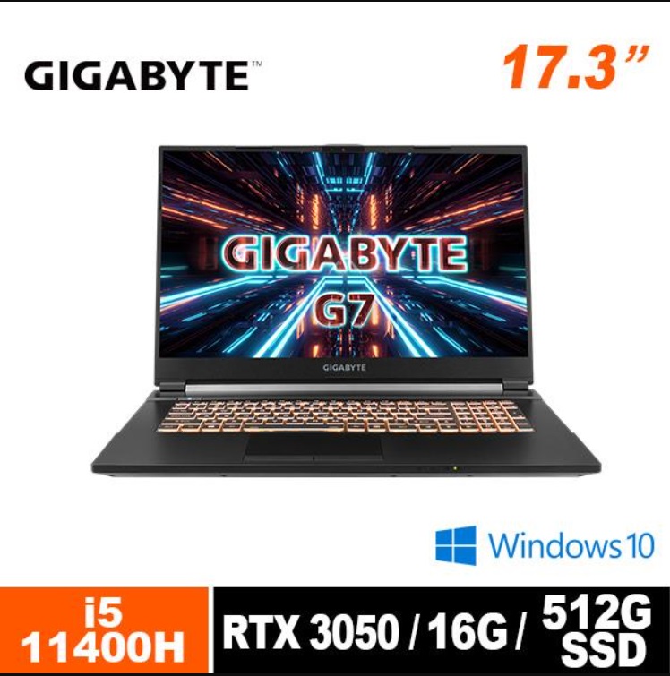 技嘉 G7 GD-51TW123SH(黑)