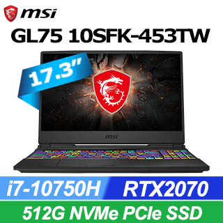 MSI GL75 10SFK[453TW]