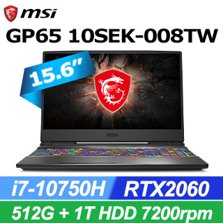MSI GP65 10SEK[008TW]