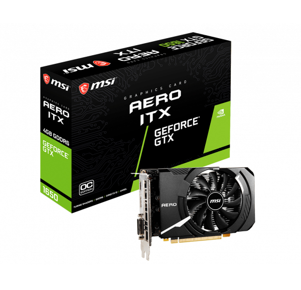 微星 GTX1650 D6 AERO OC