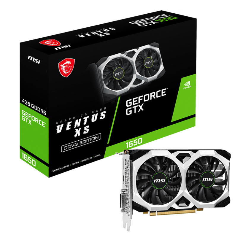 微星 GTX1650 D6 VENTUS XS OCV3