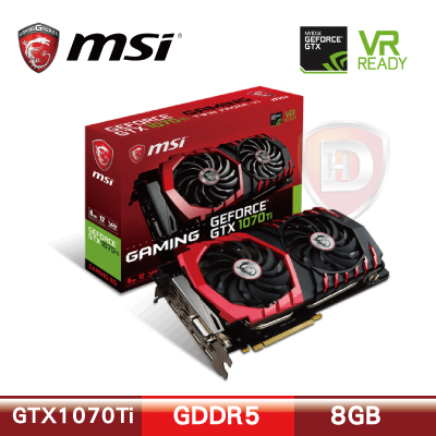 微星 GTX1070Ti GAMING 8G
