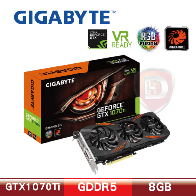技嘉 GTX 1070 Ti GAMING 8G