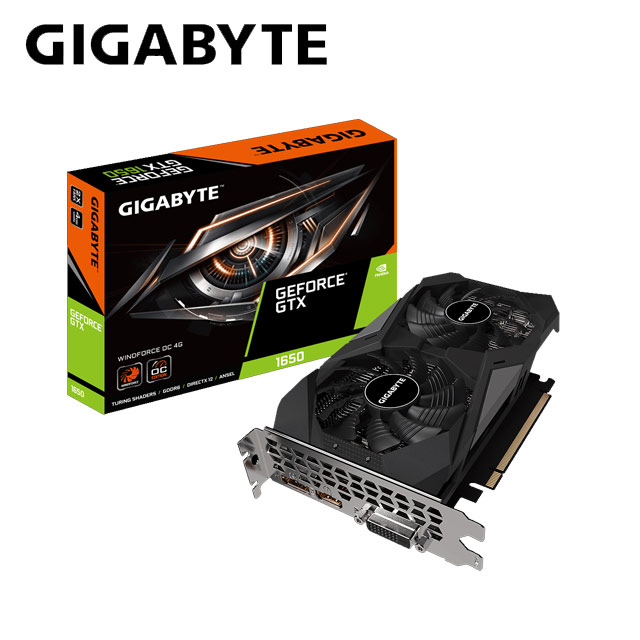 【限搭機 賣完為止】技嘉 GTX1650 D6 WINDFORCE OC 4G