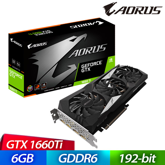 技嘉 AORUS GTX1660Ti 6G