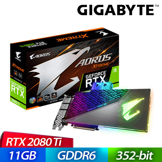 AORUS RTX2080Ti X.E. WATERFORCE WB 11G