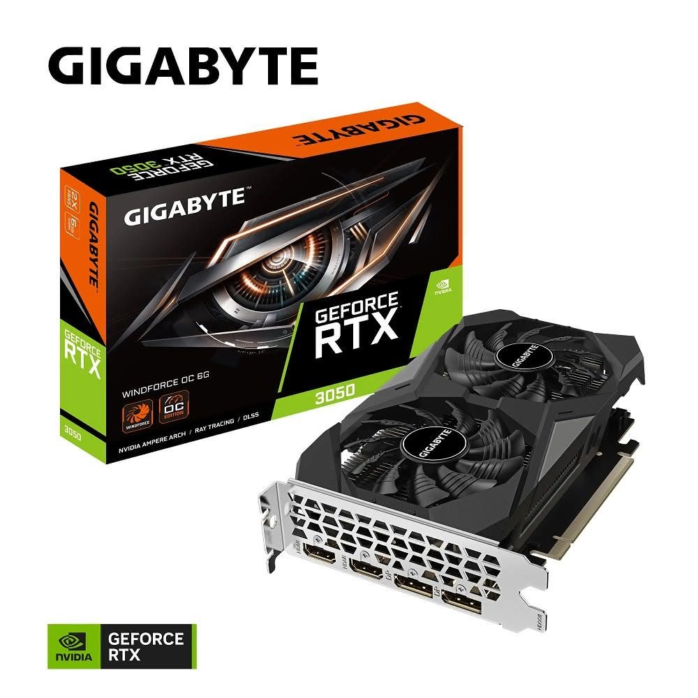 技嘉 RTX3050 WINDFORCE OC 6G