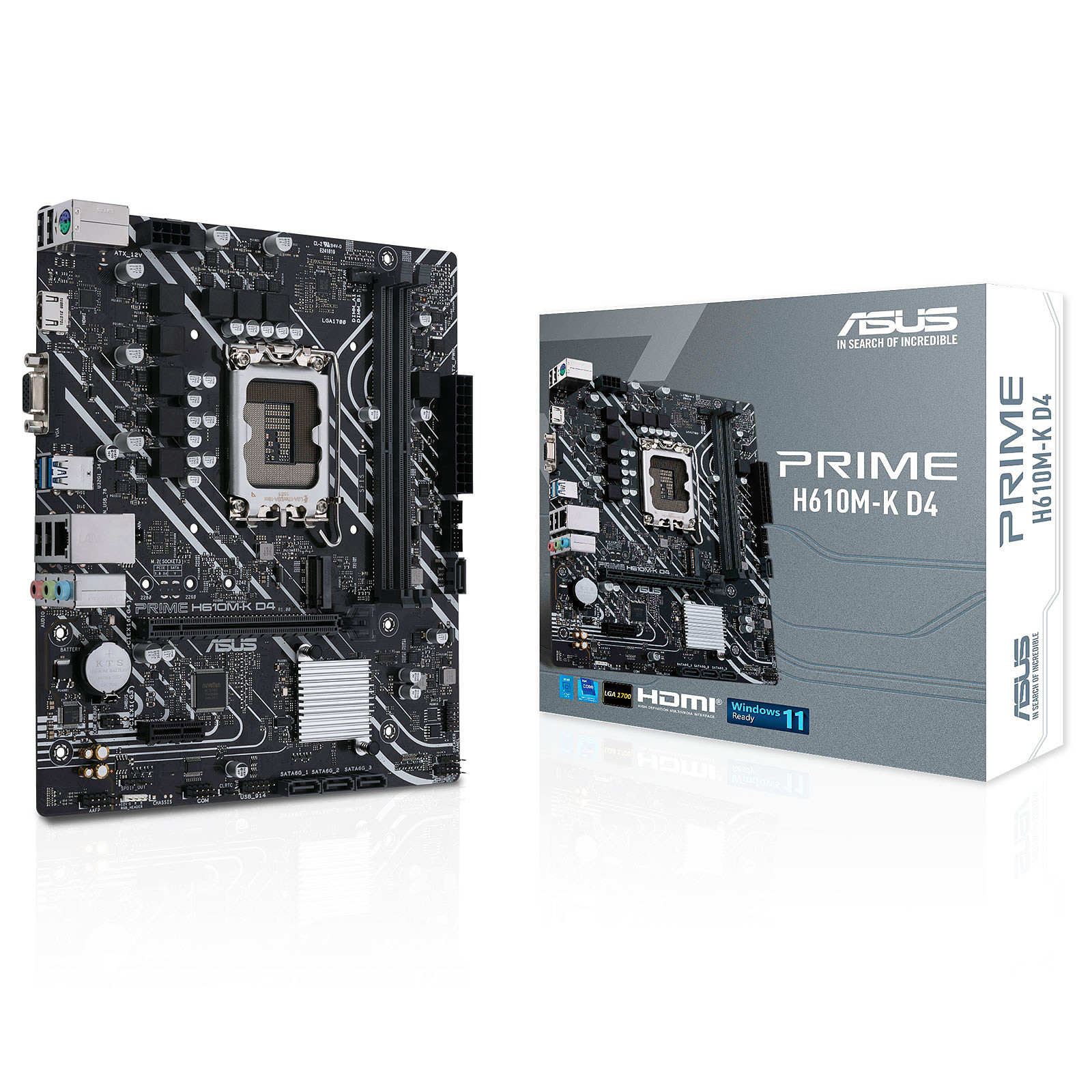華碩 PRIME H610M-K D4-CSM