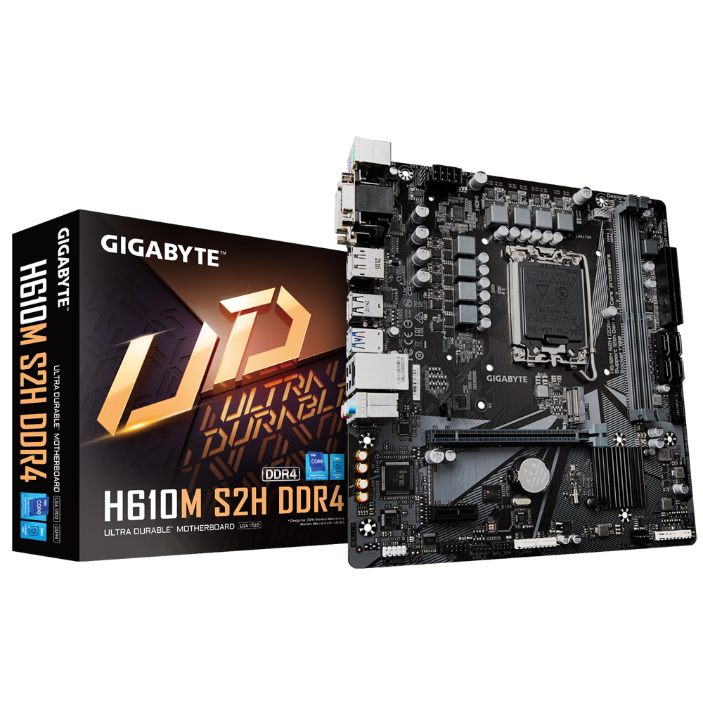 技嘉 H610M S2H DDR4