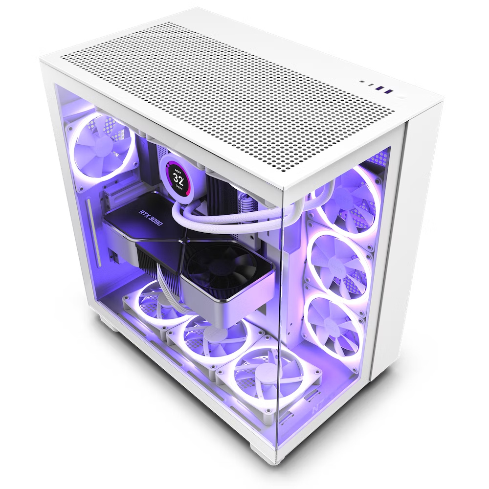 NZXT H9 Flow 白