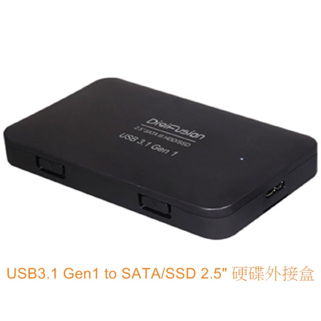 伽利略【2.5吋/USB3.1 Gen1】HD-332U31S (黑)
