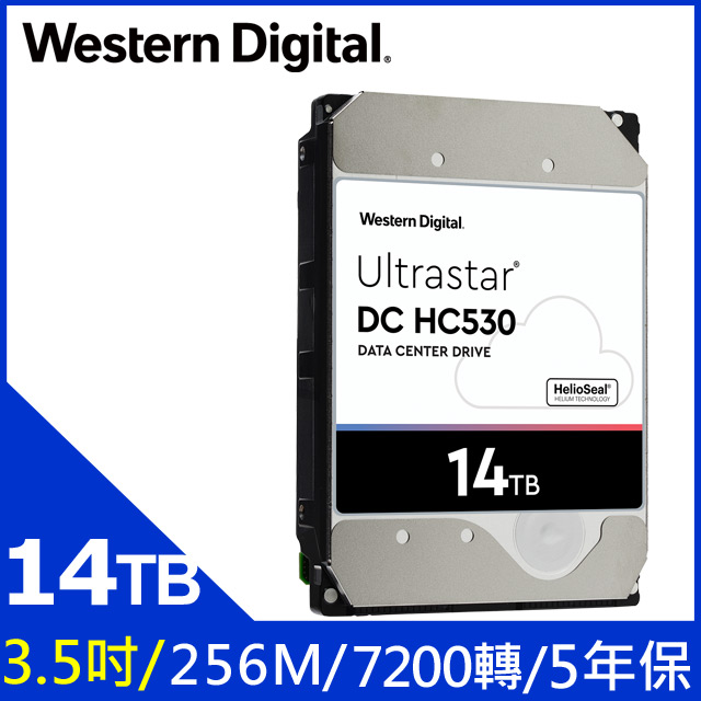 WD 14TB【Ultrastar DC HC310】