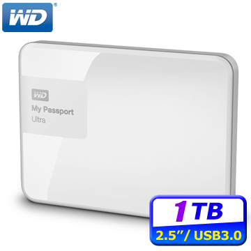 WD Passport 1TB(白)