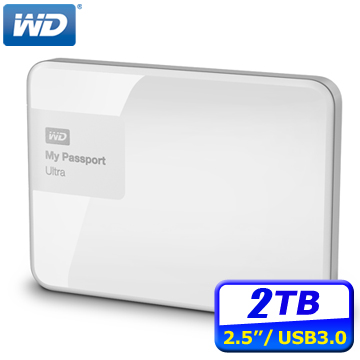 WD Passport 2TB(白)