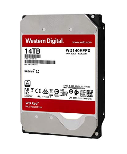 WD 14TB (WD140EFFX)【NAS碟(紅標)】