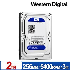 WD 2TB(WD20EZAZ)【藍標】