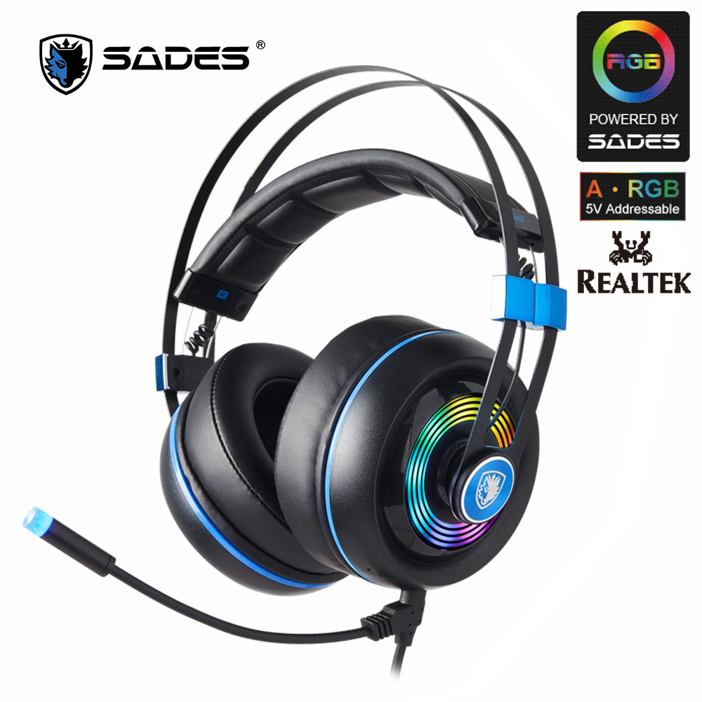 SADES ARMOR 狼盾 A‧RGB REALTEK 電競耳麥