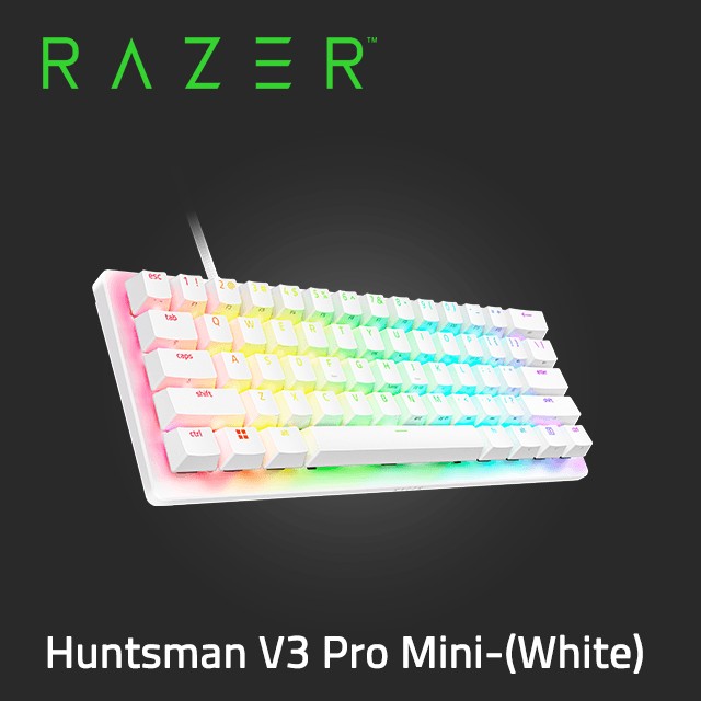｛Razer Huntsman V3 Pro mini｝機械式鍵盤/有線/光軸/