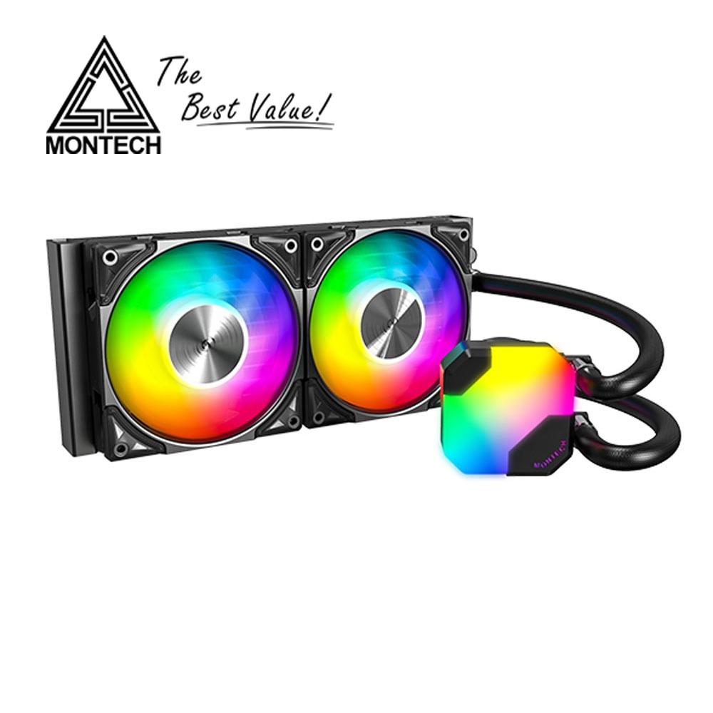 Montech HyperFlow ARGB 240(黑) 水冷