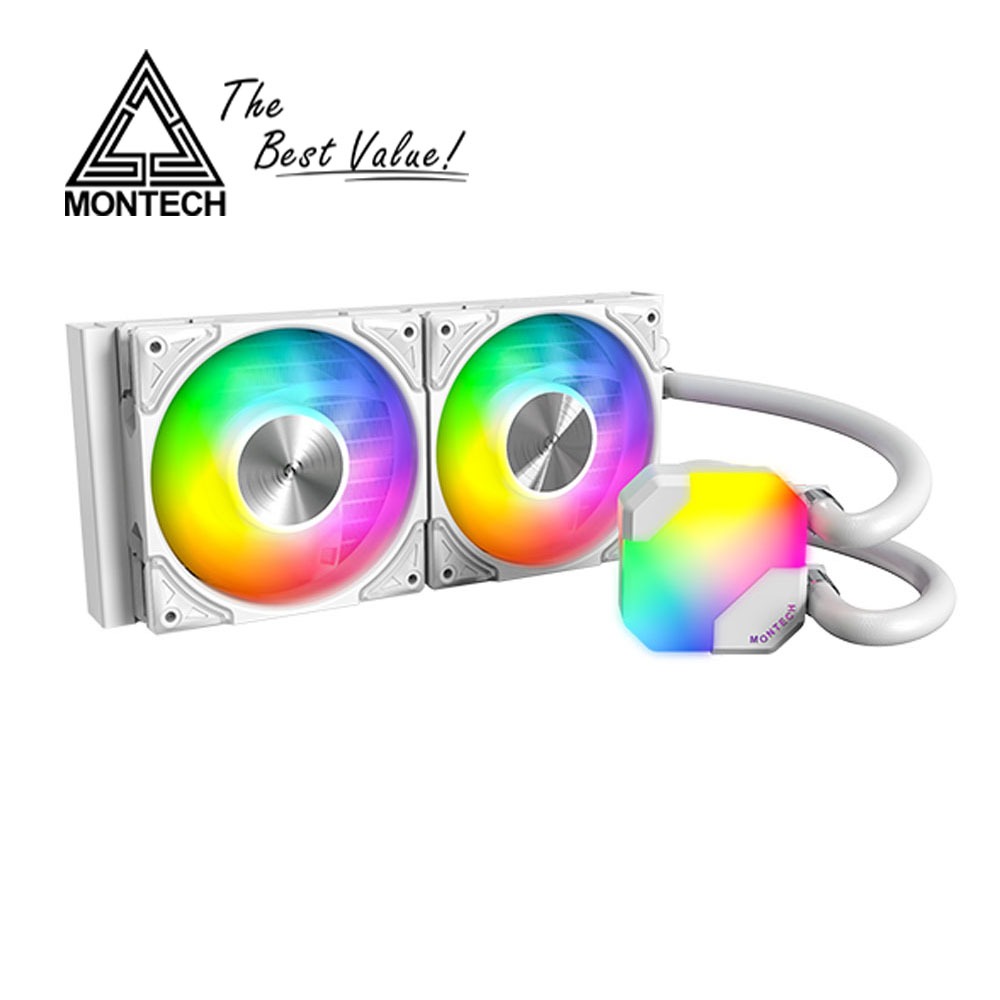 Montech HyperFlow ARGB 240(白) 水冷